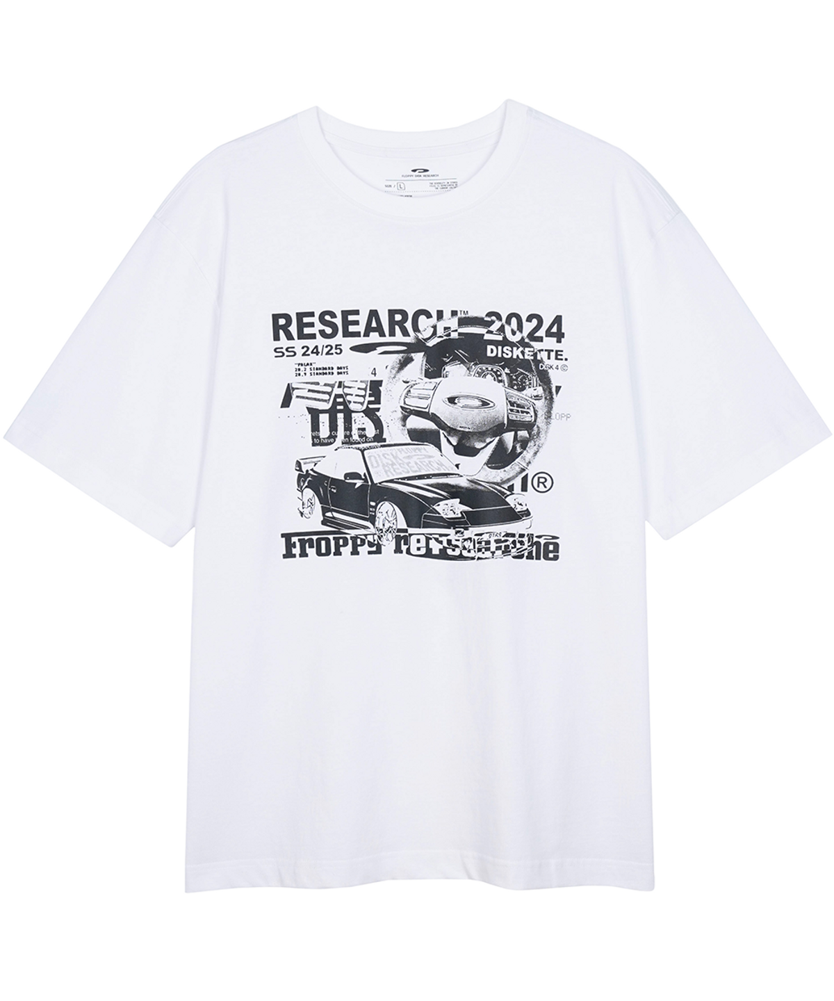 에프디알(FDR) Old Sports Drive Short Sleeve White