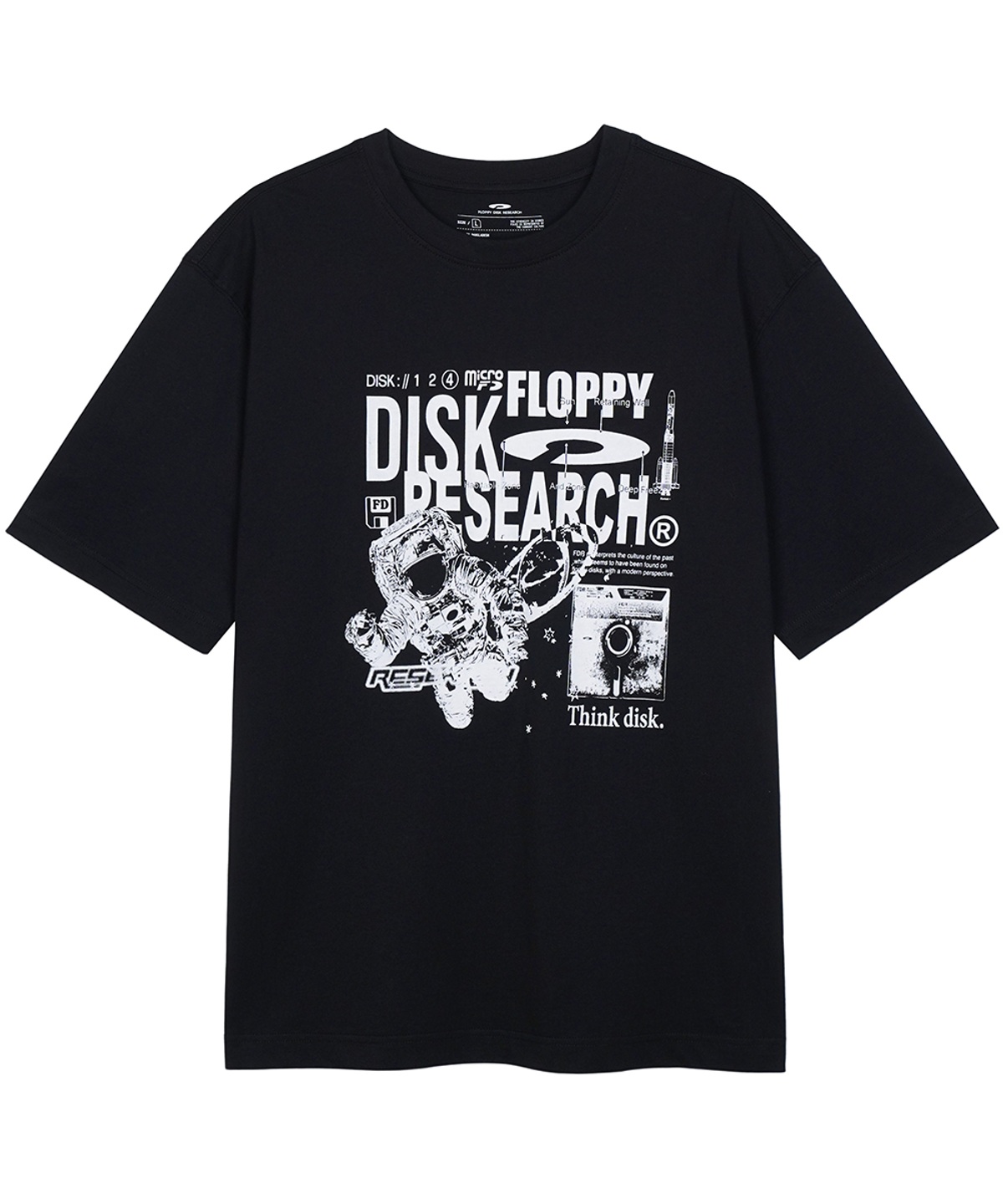 에프디알(FDR) Space Disk Short Sleeve Black