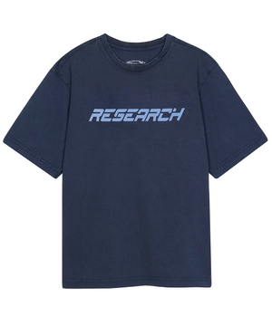 Research Logo Basic Short Sleeve Navy