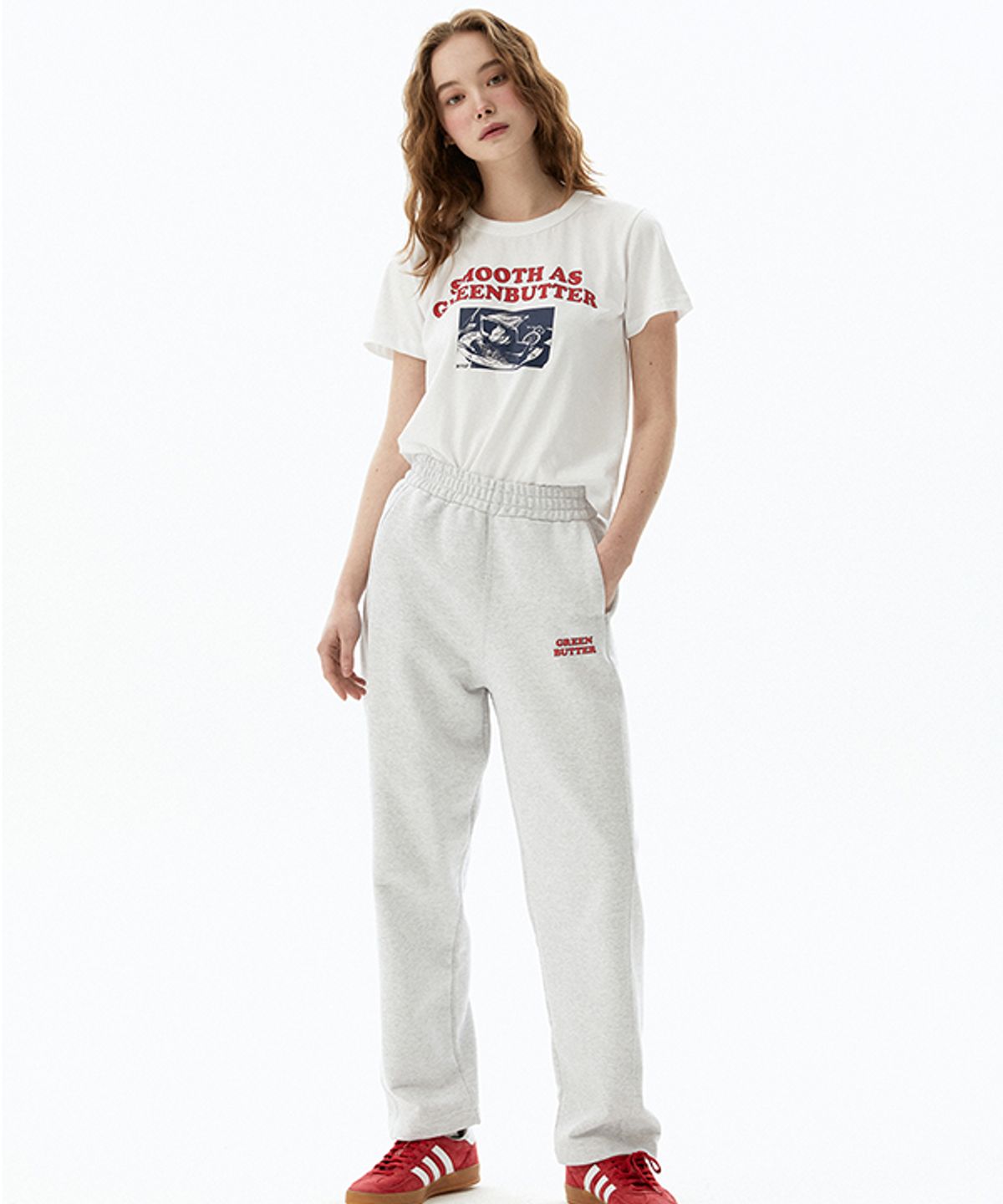 그린버터(GREENBUTTER) With Cream Tee (Ivory)