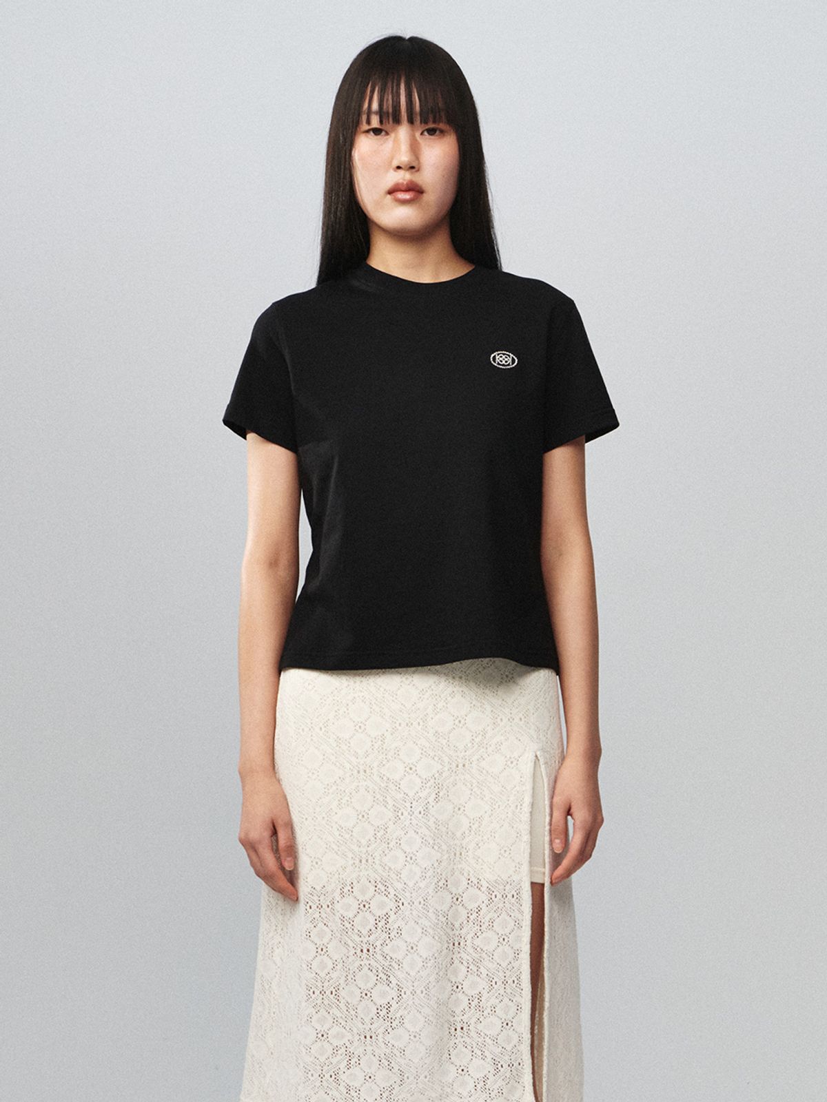 기준(KIJUN) Logo Tee Black