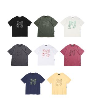 [EZwithPIECE] TEETH TEE (2PACK)