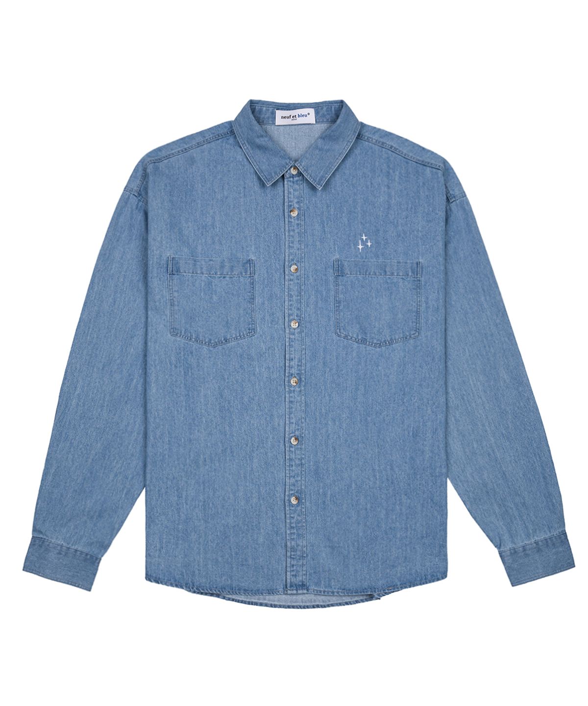 누프에블루(NEUFETBLEU) NEB light denim shirts