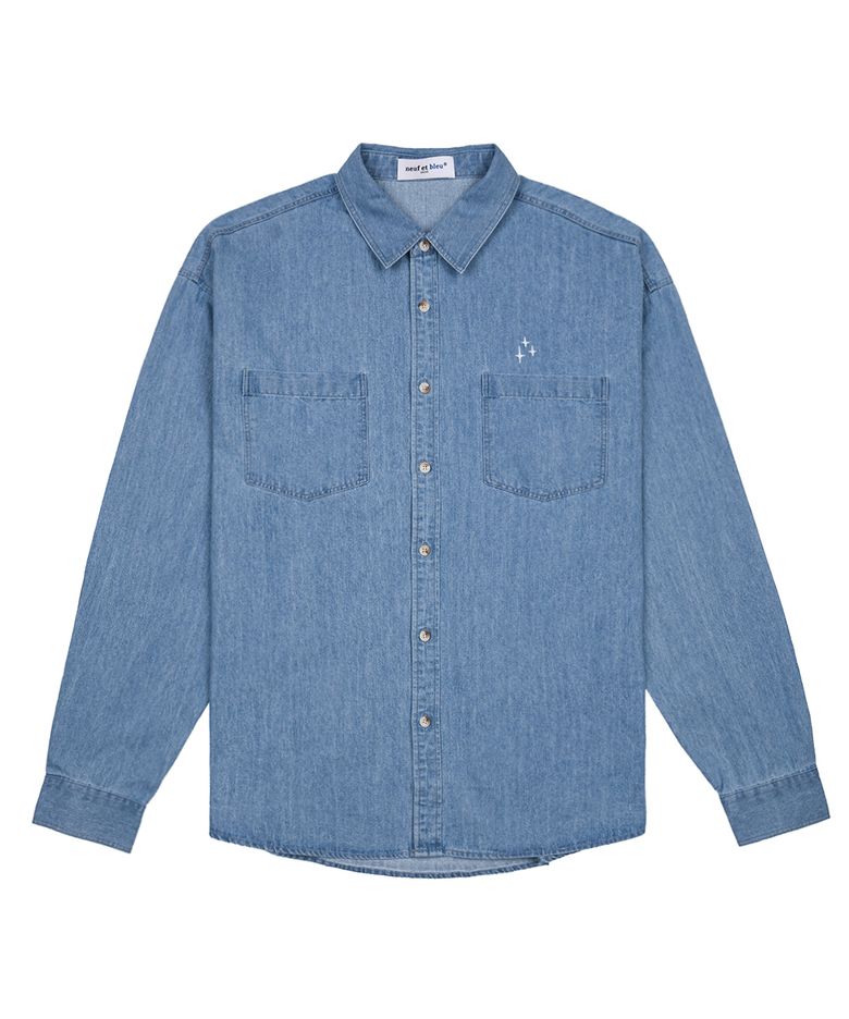 NEB light denim shirts