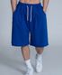 와이드 6부 버뮤다 반바지 [블루]