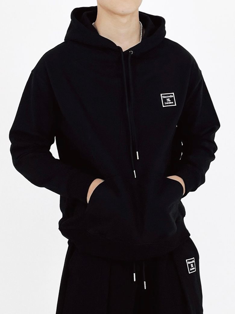셀럼 후드티 블랙