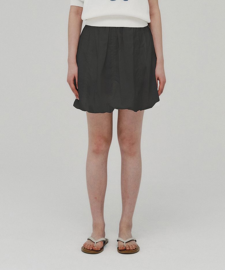 Balloon Skirt_BLACK