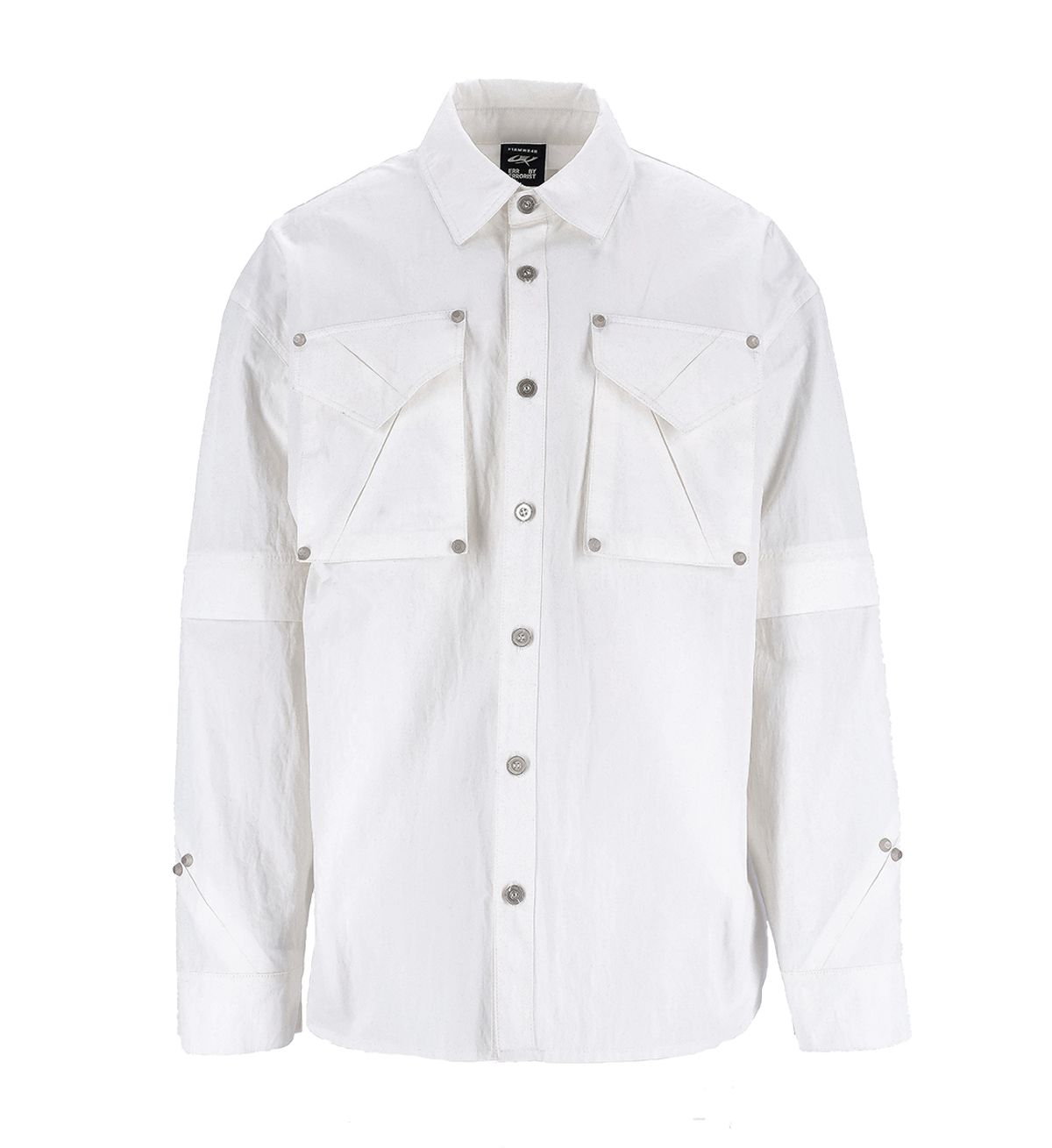 에르 바이 에러리스트(ERR BY ERRORIST) SCAR DETACHABLE SHIRTS [WHITE]