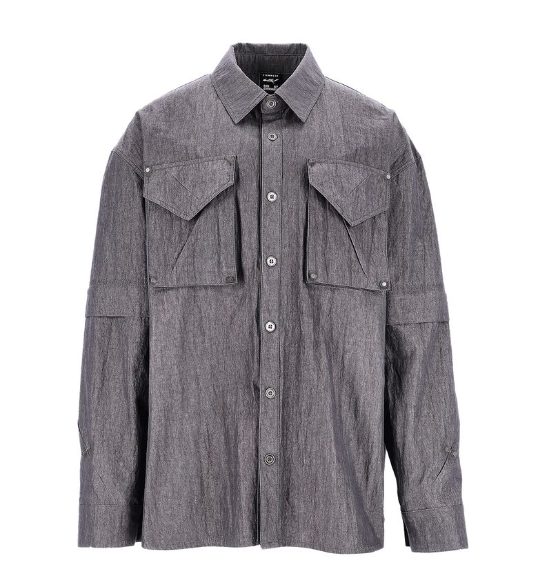 SCAR DETACHABLE SHIRTS [GREY]