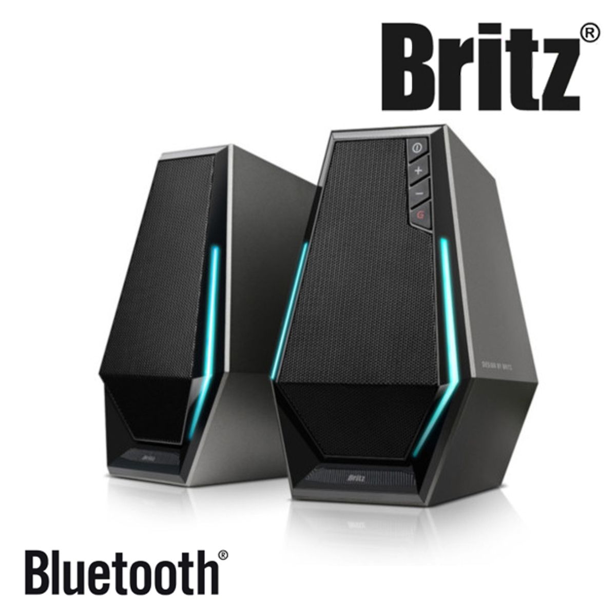브리츠(BRITZ) 2채널 블루투스 스피커 PC스피커 [BR-NT93BT]