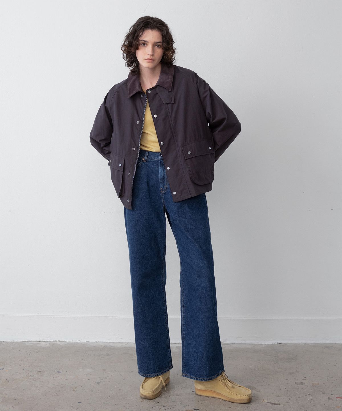 어나더오피스 우먼(ANOTHER OFFICE WOMEN) Brooklyn Jeans (Deep Blue)