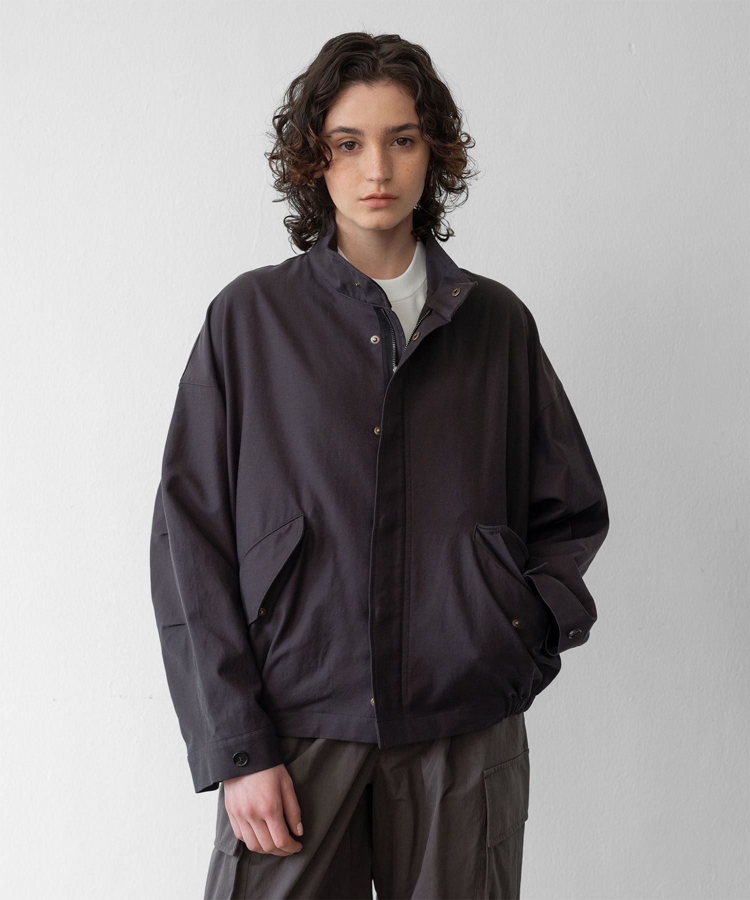 ジャケット・アウター ANOTHER OFFICE Neo Short Mods Jacket 02 MUSINSA | ANOTHER OFFICE WOMEN Women Neo Short Mods Jacket (Charcoal)