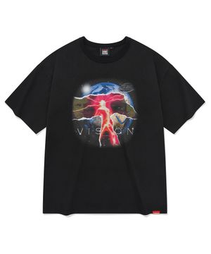 VSW Cracked Universe T-Shirts Black
