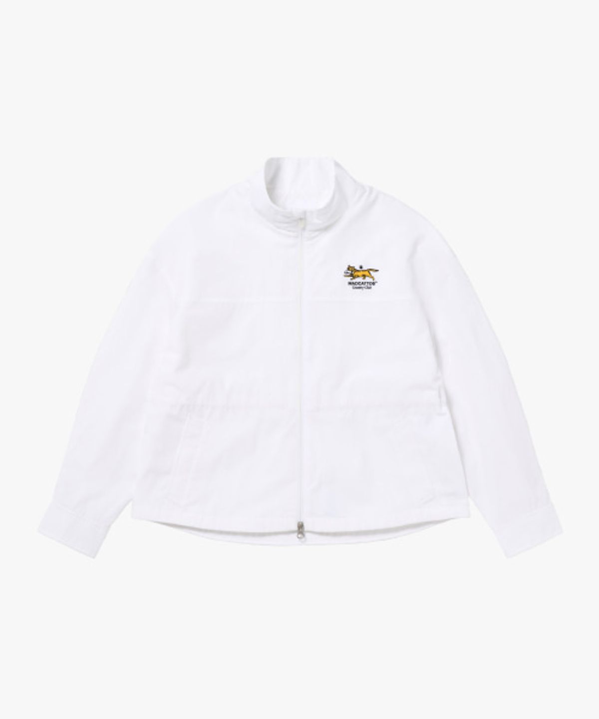 매드캐토스 컨트리클럽(MADCATTOS COUNTRY CLUB) MCC W WOVEN MESH LS ZIP-UP-WHITE