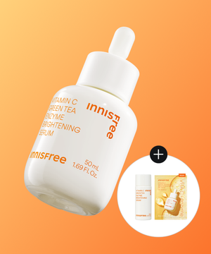 [사은품 증정] (대용량) 비타C 그린티 엔자임 잡티 토닝 세럼 50mL + 10mL 1개 + 겔 마스크 2매