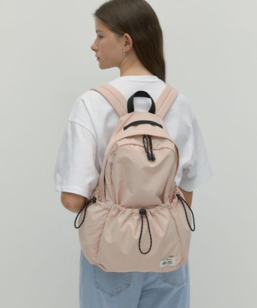 ●depound● Travel Nylon Backpack Light Pink DP2435BG031MLPX MUSINSA | DEPOUND Travel Nylon Backpack [Light Pink]