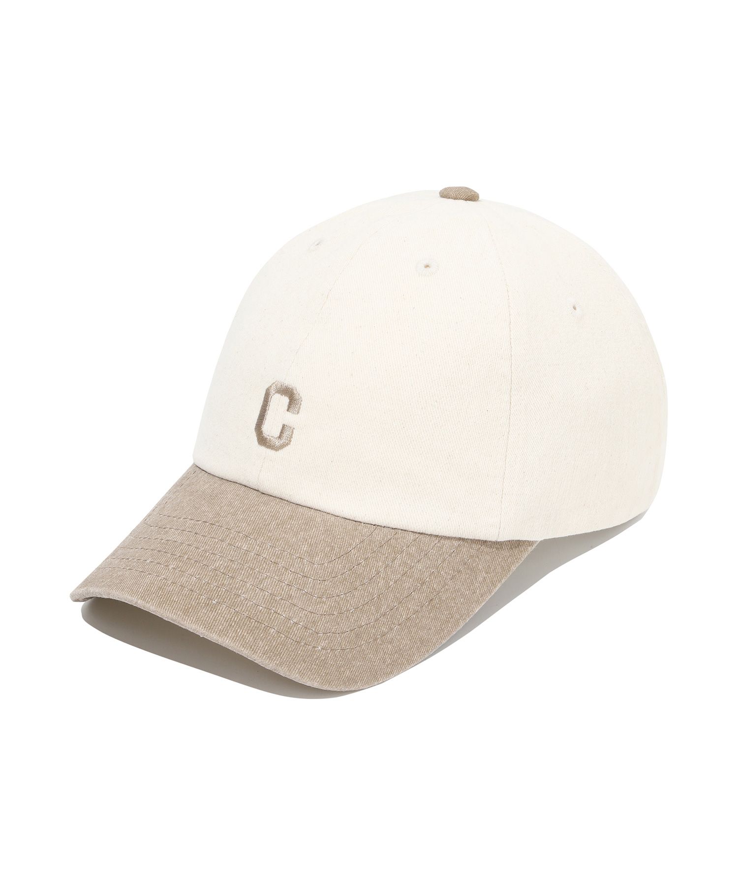 COVERNATの[Standard Fit] Small C Logo Pigment Ball Cap Standard Fit] Small C Logo Pigment Ball Cap Brown - Covernat