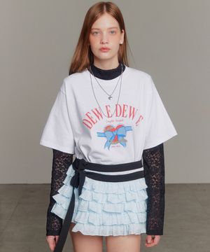 리본 탑_화이트