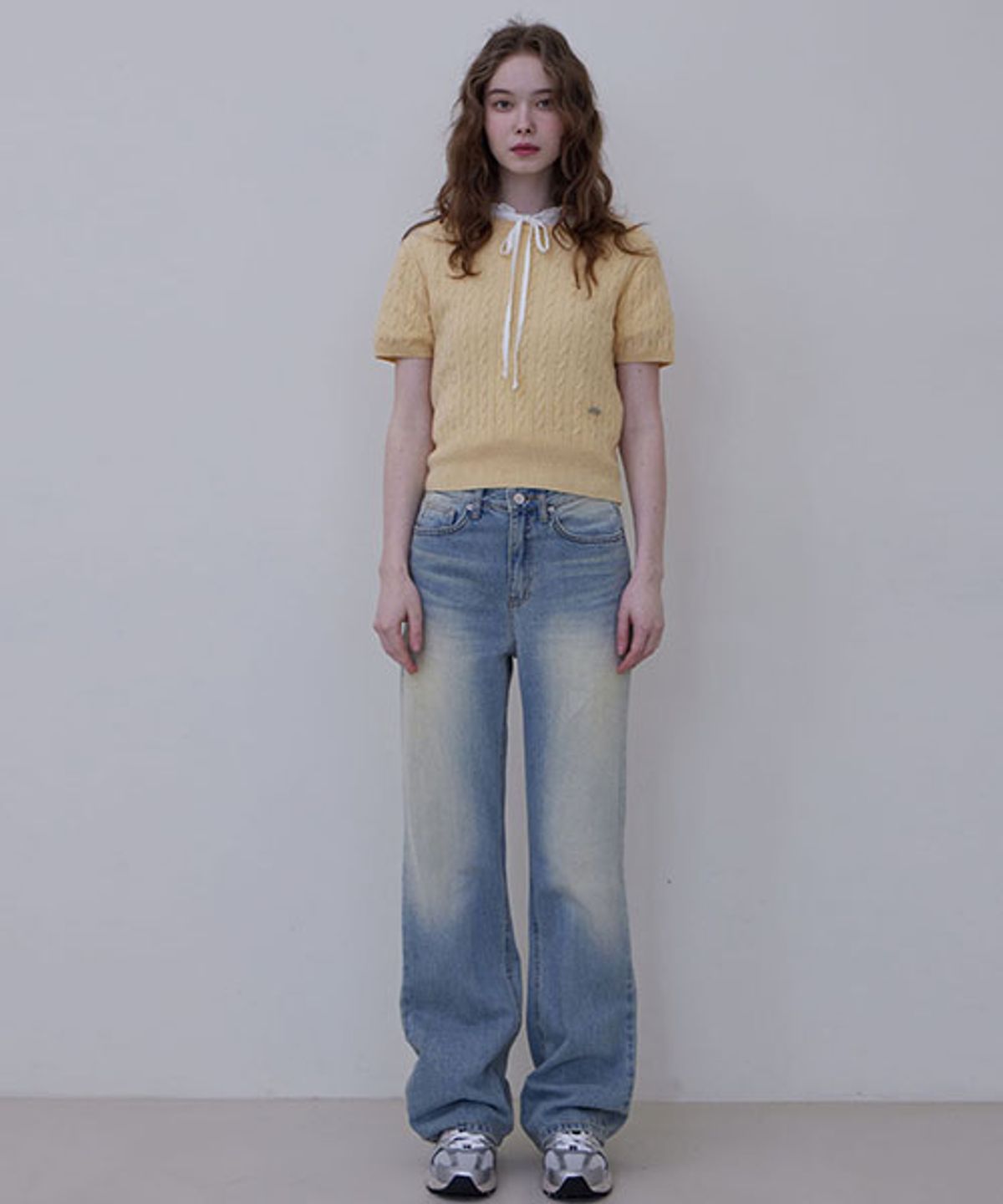 헤인트(HAINT) CARINA DENIM LONG WIDE PANTS