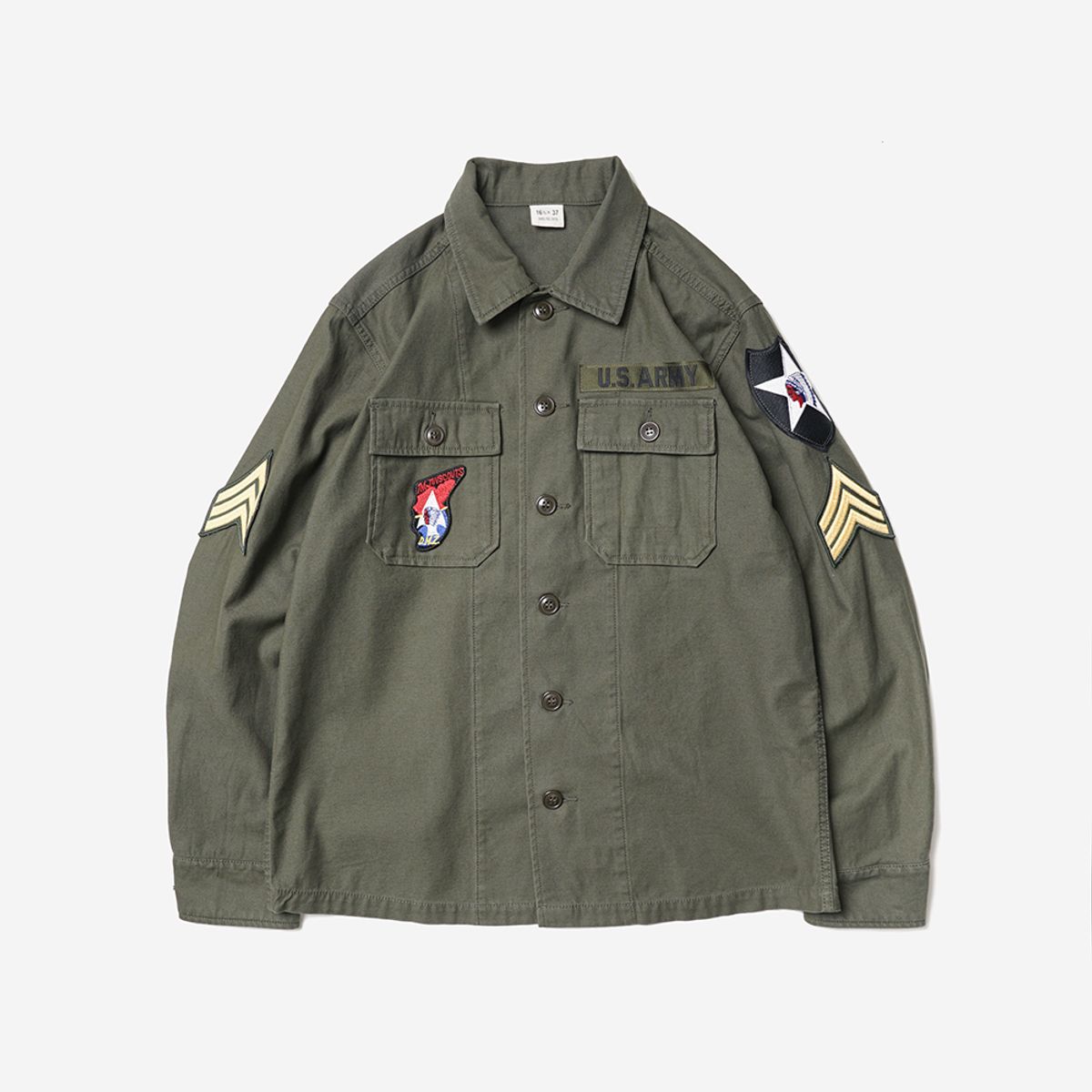 와이엠씨엘케이와이(YMCL KY) US OG-107 Fatigue Shirt John Lennon Model