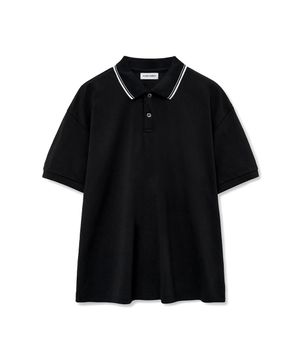 수피마 쿨맥스 피케 카라 티셔츠 [블랙]