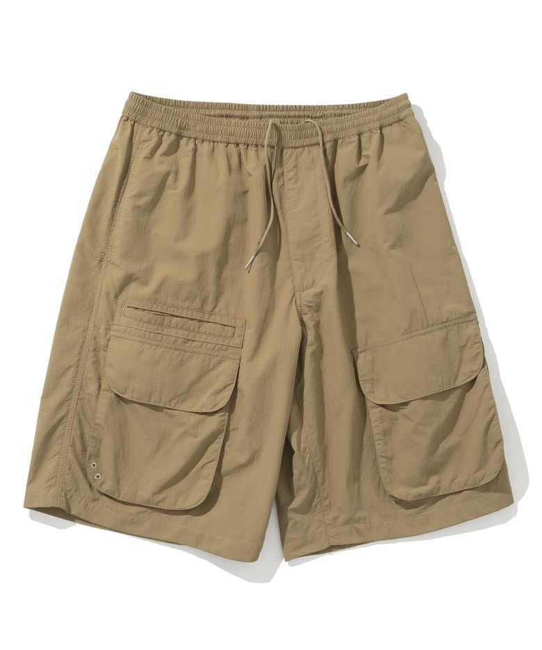 AE multi pocket short pants tan