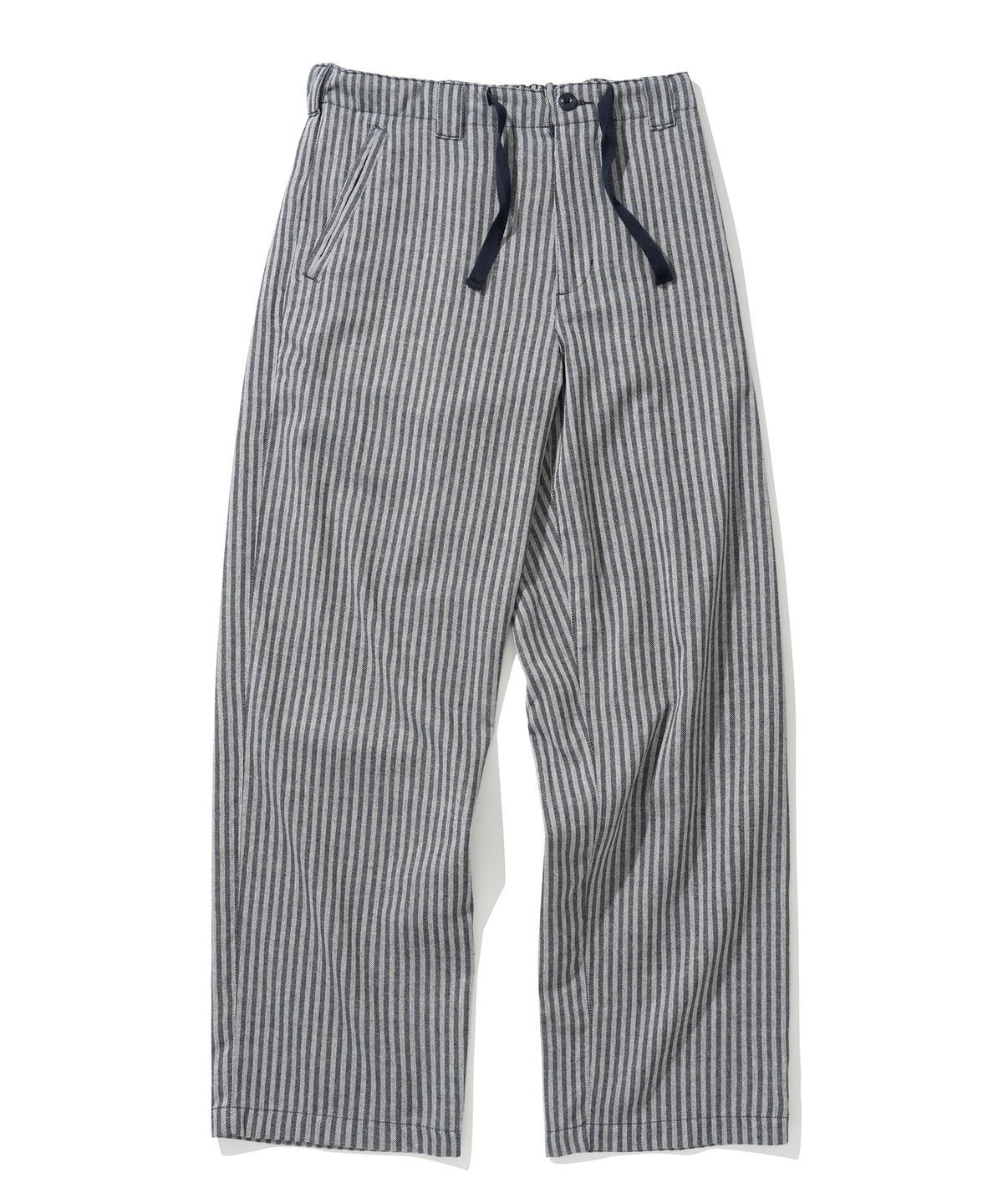 유니폼브릿지(UNIFORM BRIDGE) stripe resort pants navy stripe