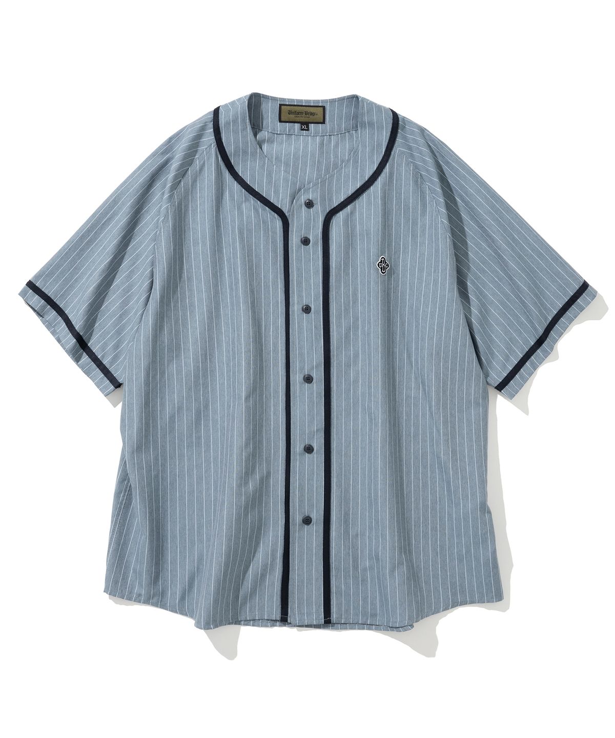 유니폼브릿지(UNIFORM BRIDGE) UBC baseball shirt blue