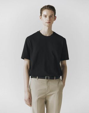 코튼 텍스처드 반팔티 10024511/024511