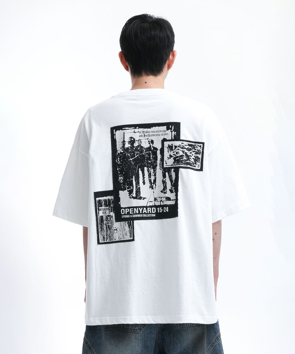 오픈야드(오와이)(OPENYARD(OY)) CUTTING FRAME T-WHITE