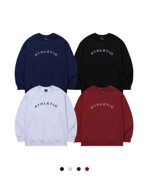 애슬레틱 레트로 맨투맨 4color