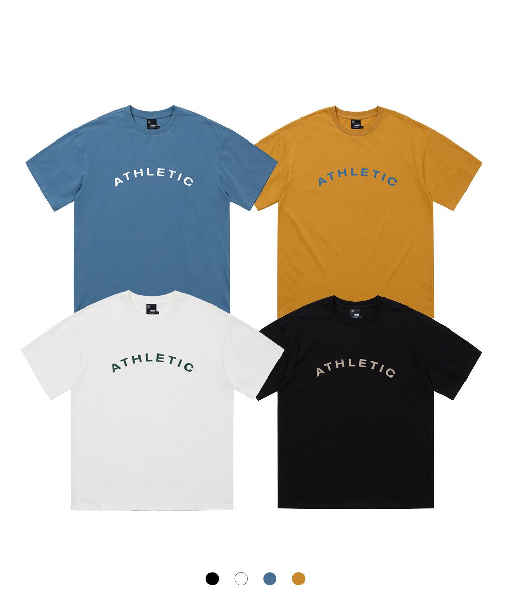 MUSINSA | FCMM Athletic Retro T-shirt with 4 colors