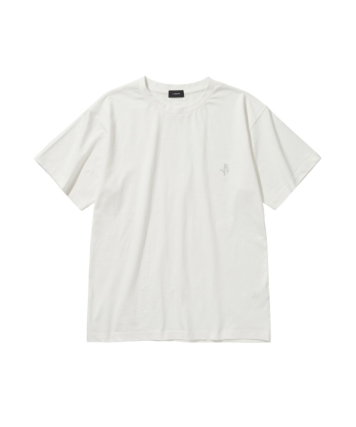 리베레(LIBERE) LOGO SS T SHIRT / WHITE