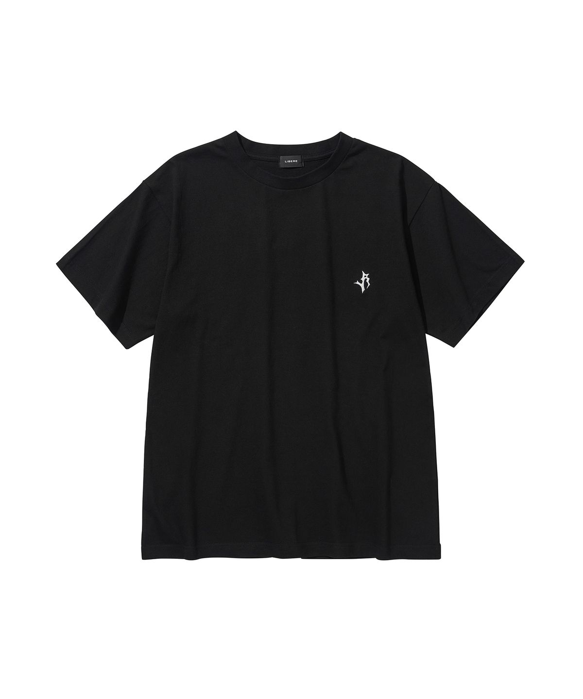 리베레(LIBERE) LOGO SS T SHIRT / BLACK