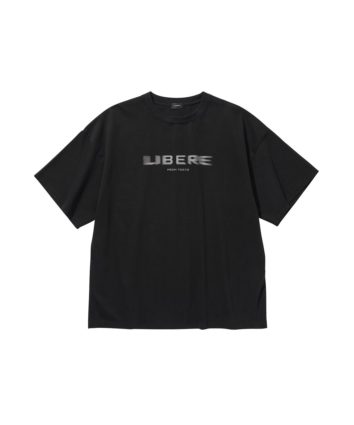 리베레(LIBERE) BLUR LOGO SS T SHIRT / BLACK