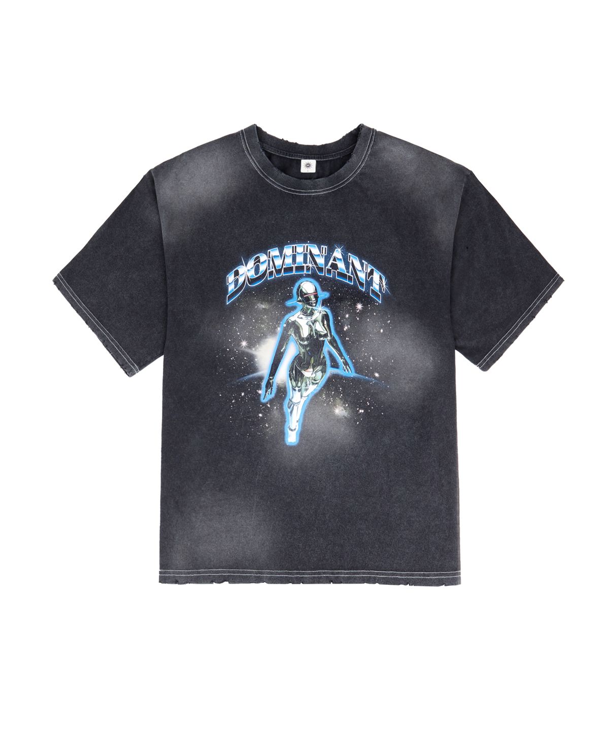 도미넌트(DOMINANT) Spacemood Washing tshirts_BLACK
