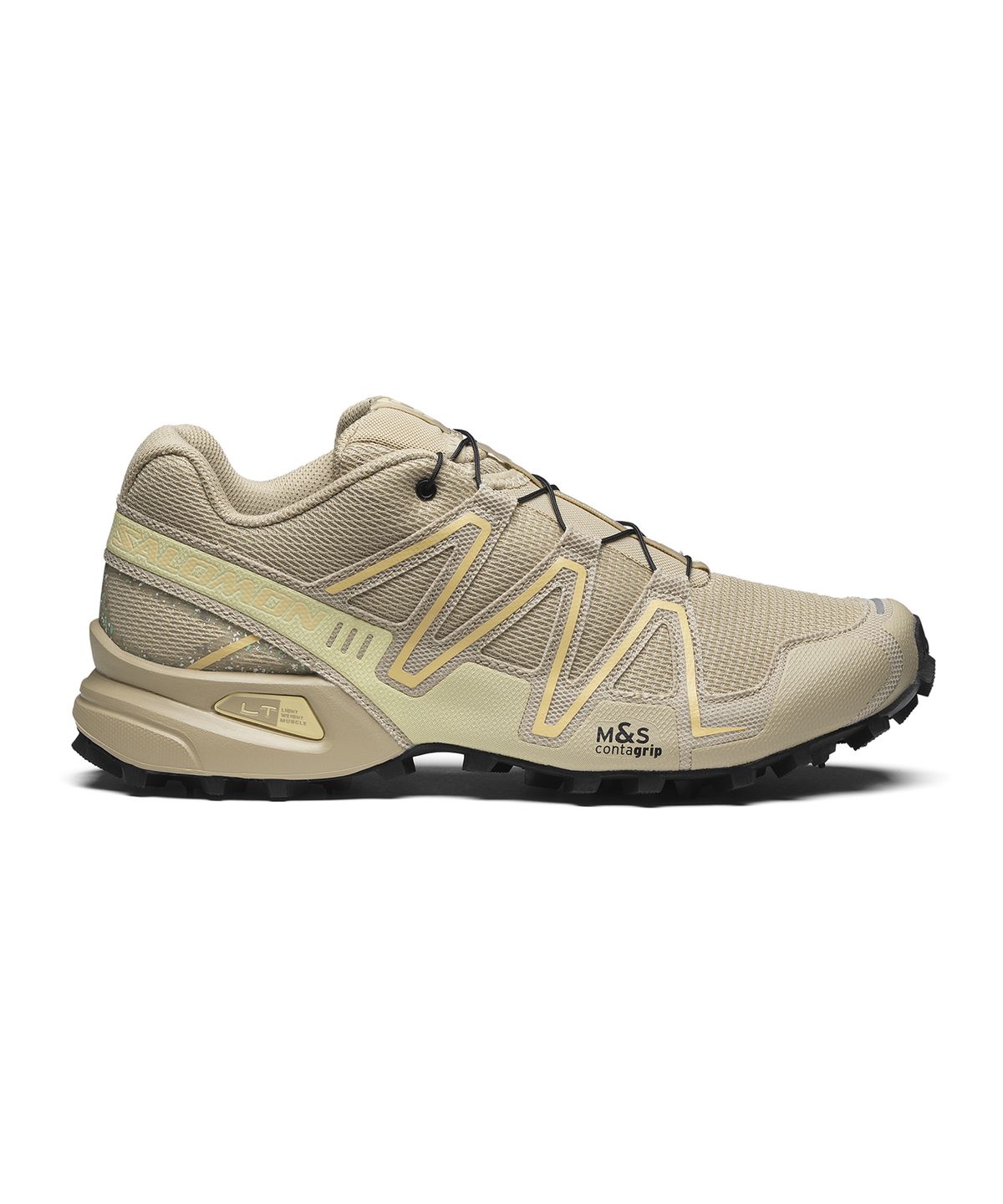 살로몬(SALOMON) 스피드크로스 3 마인드풀 3 - 화이트 페퍼:골든 플리스 / L47470000