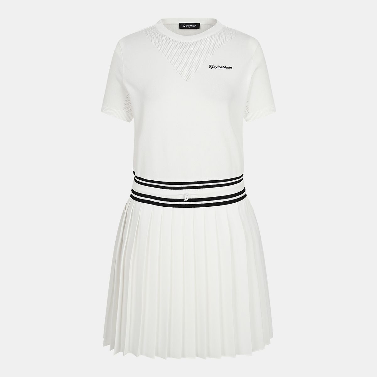 테일러메이드 어패럴(TAYLORMADE APPAREL) 여성 하이브리드 니트 반팔 원피스 T8031SN6231-100