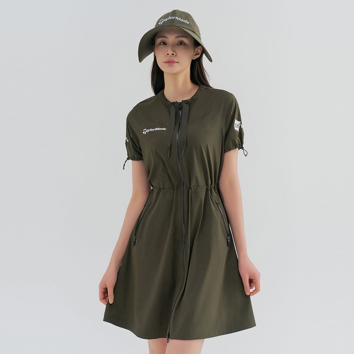 테일러메이드 어패럴(TAYLORMADE APPAREL) 여성 집업 반팔 원피스 T8031ON6103-816