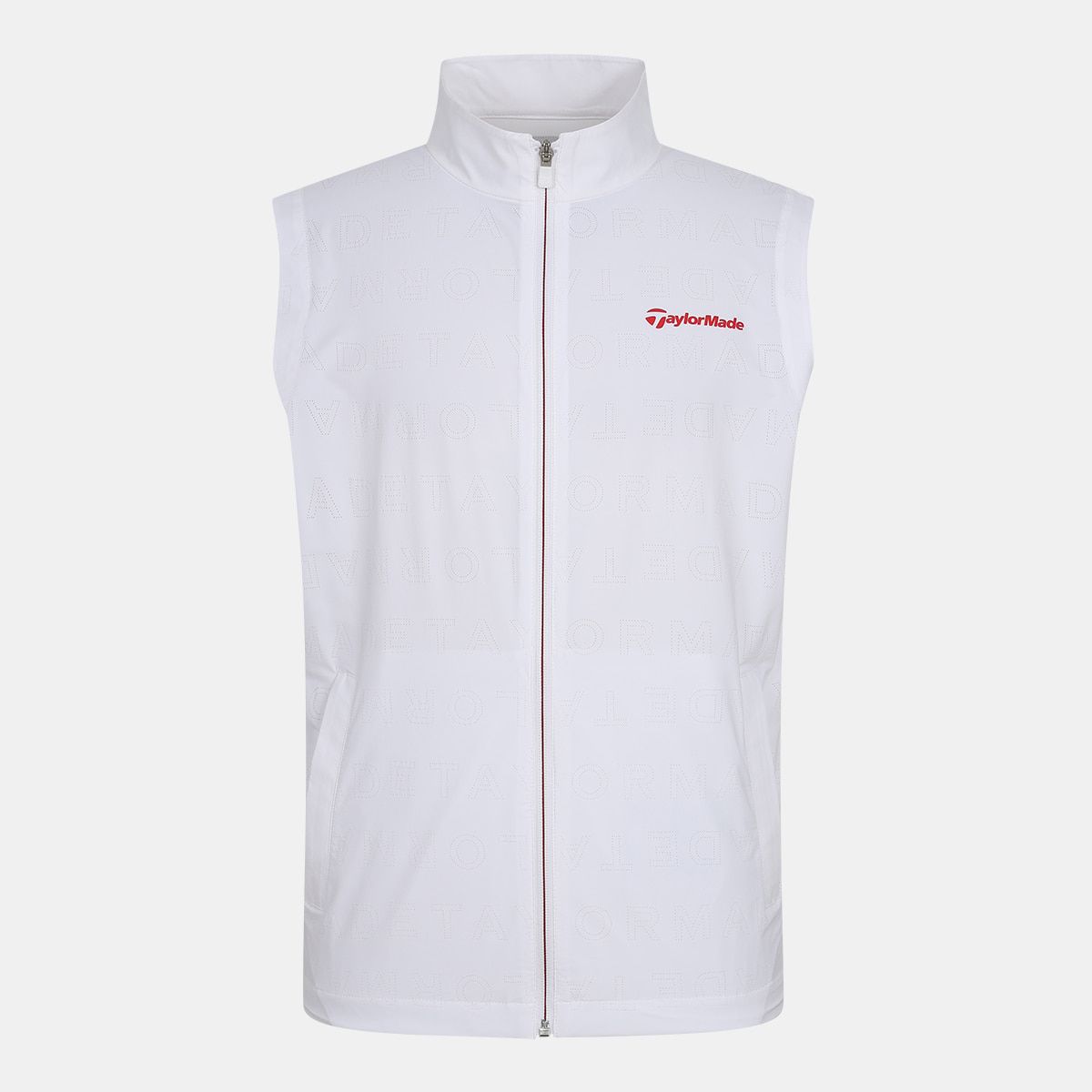 테일러메이드 어패럴(TAYLORMADE APPAREL) 남성 로고 펀칭 퍼포먼스 베스트 T8031VN2103-100