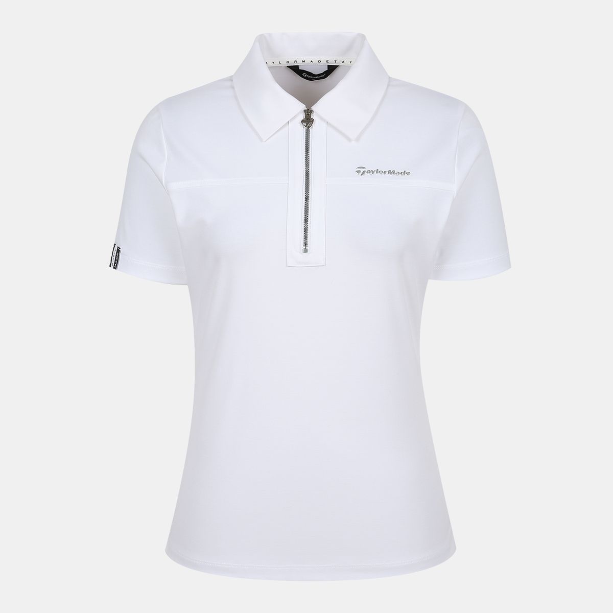 테일러메이드 어패럴(TAYLORMADE APPAREL) 여성 반집업 카라 반팔 티셔츠 T8031TN6143-100