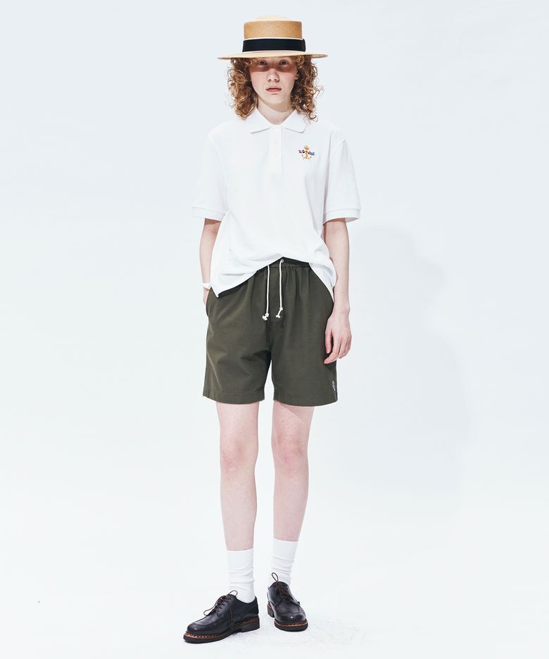 ubc naval chino shorts(womens) olive green