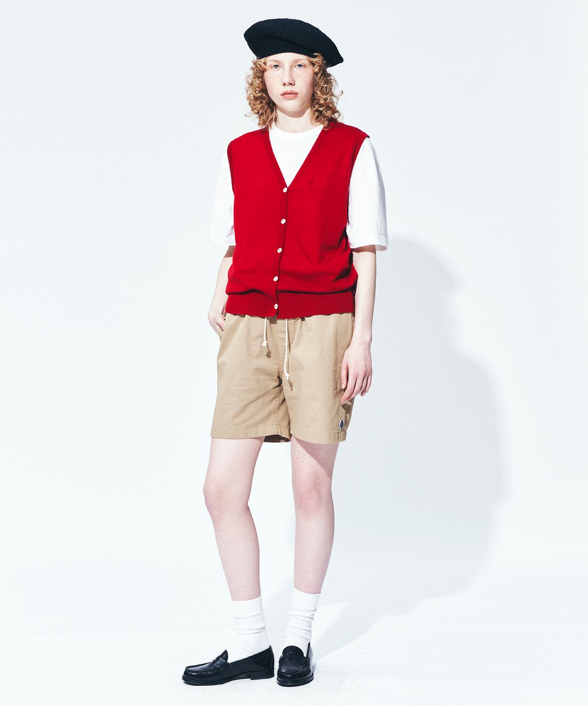 유니폼브릿지(UNIFORM BRIDGE) ubc naval chino shorts(womens) beige