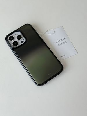 [아이폰17출시][+맥세이프][+갤럭시S26]forest road 에폭시 블랙 범퍼 케이스