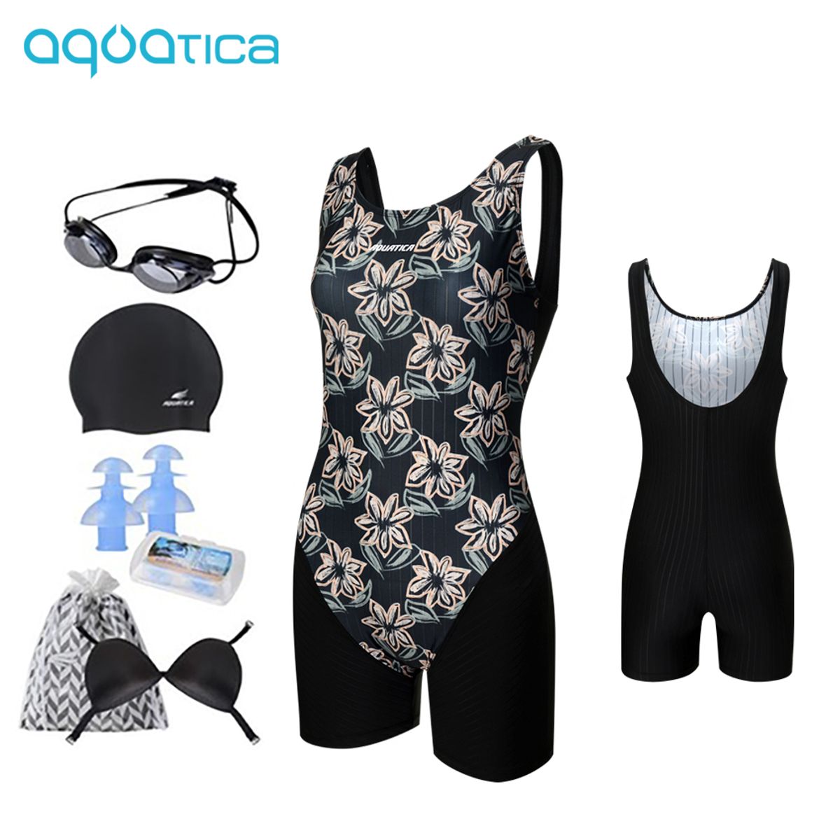아쿠아티카(AQUATICA) 여성 실내수영복 AQA69286 선수용6종세트