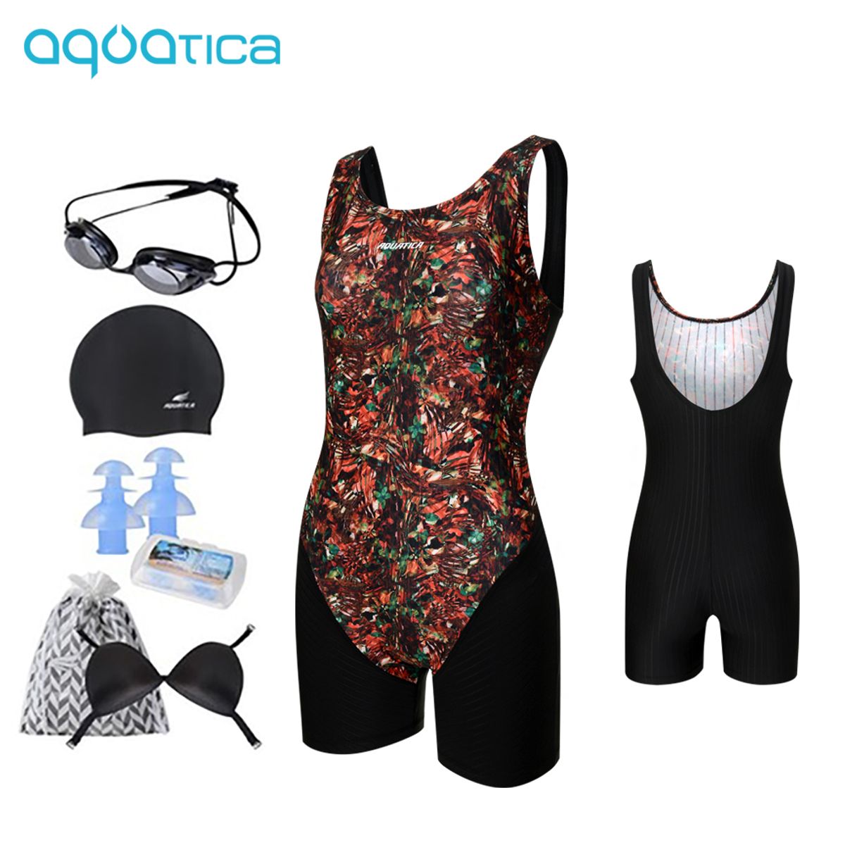 아쿠아티카(AQUATICA) 여성 실내수영복 AQA69288 선수용6종세트