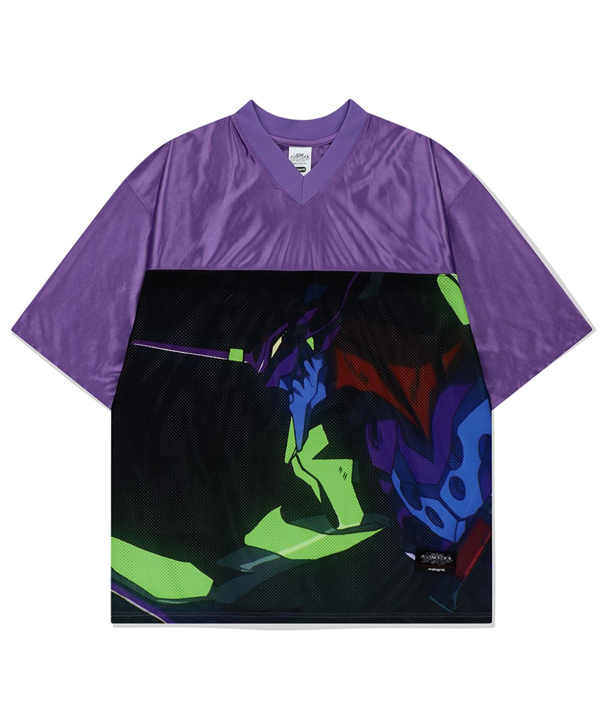 마하그리드(MAHAGRID) EVA FOOTBALL JERSEY PURPLE(MG2EMMT504C)