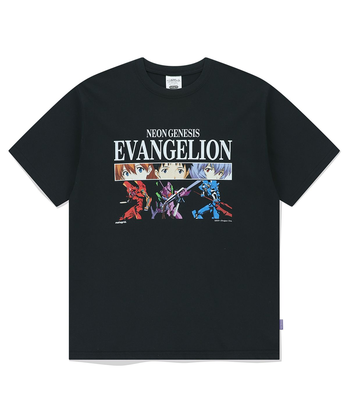 마하그리드(MAHAGRID) NEON GENESIS TEE BLACK(MG2EMMT506C)