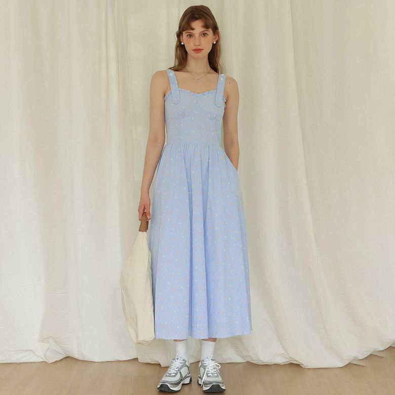 DD_Polka dot tube dress