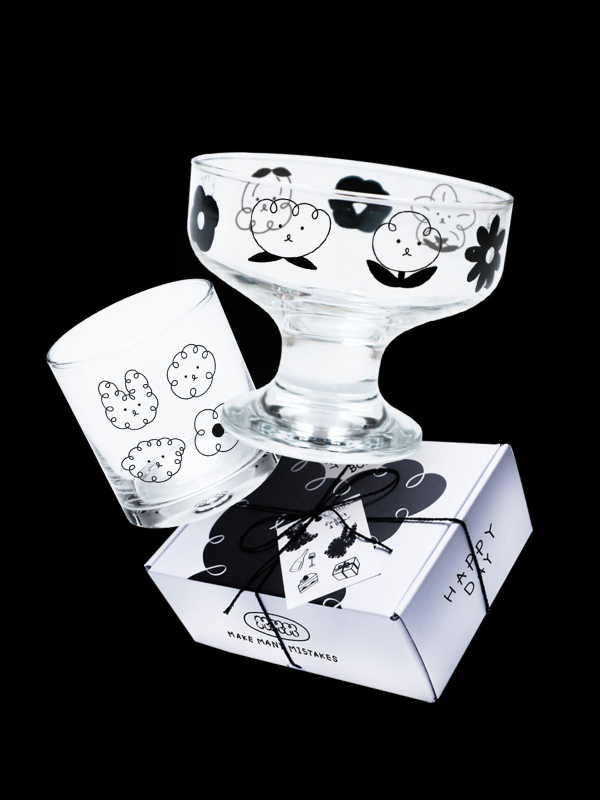 엠엠엠기프트샵(MMMGIFT) FLOWER 선물세트 (요거트볼과 컵구성)